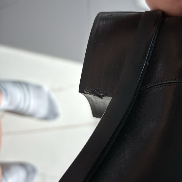 Coach Black Ankle Boots Size 6.5 - Picture 7 of 7